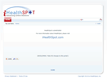 Tablet Screenshot of pb-bsd.eznetpublish.ihealthspot.com